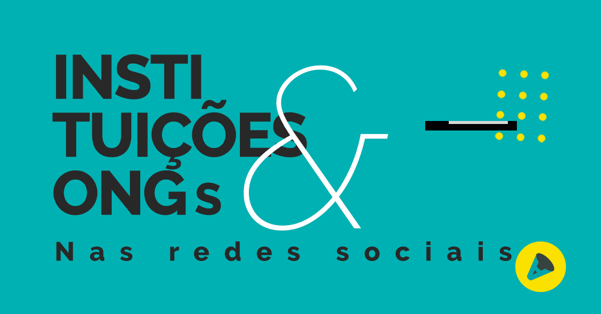 Na imagem, a capa para instituições e ongs nas redes sociais